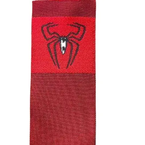 Étiquettes tissées personnalisées en satin de coton de haute qualité, vente chaude, étiquettes personnalisées pour vêtements, étiquette de col pliée personnalisée, logo en satin pour vêtements - Product Image 1