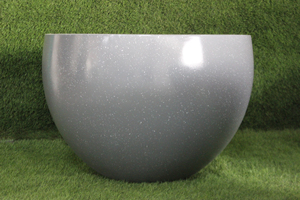 KNT Creations Lightweight Durable Fiberglass Circular Modern Classic Floor pot Offices Mall Resort Outdoor Garden Use All-Season - Product Image 5