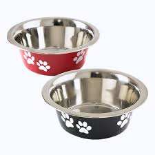 Bol pour chien en acier inoxydable pour grands chiens Design poli et durable pour le voyage - Product Image 6
