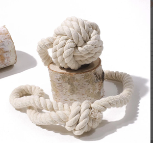 Retro Curtain Decoration Pendant - Curtain Ties with Big Woven Ball Rope..Window Decor - Product Image 3