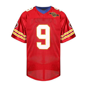 Maillots de football américain de haute qualité en gros, uniformes sportifs personnalisés avec logo d'équipe brodé, vêtements de sport de qualité - Product Image 1