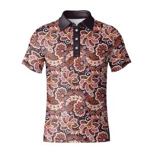 Polo de Golf para Hombre, Poliéster y Elastano, Transpirable, de Secado Rápido, Ropa Deportiva de Alto Rendimiento, Sublimación, Logotipo Personalizado - Product Image 6