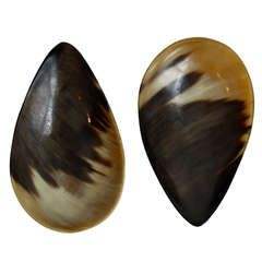 Boule de billard en corne de buffle Horn Bowles - Product Image 5