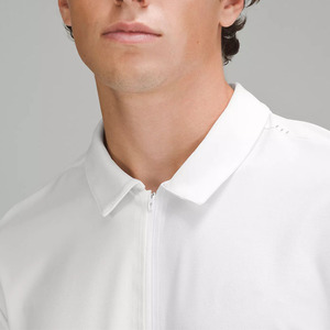 Camiseta Deportiva con Cierre para Hombre, Estilo Polo, Corte Holgado, Camiseta de Tenis para Hombre, Camisetas Polo - Product Image 4