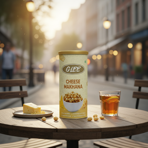 Makhana Horneada con Sabor a Queso, Salada, Baja en Grasa, 80g, Caja Pringle |   Snack Saludable de Nueces Fox |   Listo para Comer - Product Image 3
