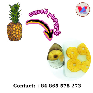 Ananas en conserve du Vietnam de la plus haute qualité meilleur prix tranches de variété directe fruits d'ananas doux broyés en morceaux/Mme Lucinda - Product Image 6