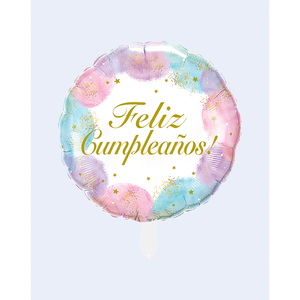 Globos de Fiesta con Diseño de Feliz Cumpleaños, 45 cm, Paquete de 12 Unidades - Product Image 2