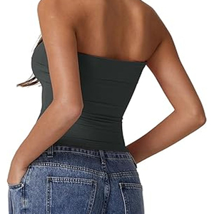 Women's Casual Knitted Tank Top V Neck Quick Dry Breathable Eco-Friendly Customized Color for Ladies 2026 - Product Image 2