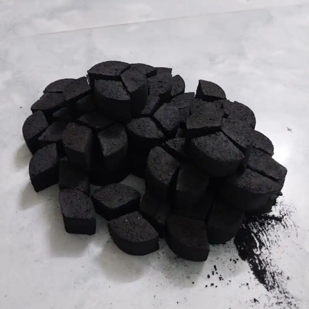 Brazil Sawdust BBQ Charcoal 100% Raw Material Smokeless Sawdust Briquette Long Burning Hardwood Briquettes charcoal
