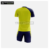 Ensemble de maillots de football d'été personnalisés pour hommes, à séchage rapide, respirant, imprimé par sublimation, uniforme de football d'équipe, léger, pour l'entraînement