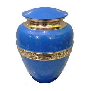 Urnes funéraires en laiton de haute qualité avec gravure en étain couleur noire et rose urnes funéraires en métal fini pour cendres humaines - Product Image 3