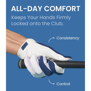 Guantes de Golf Cabretta de alta especificación para hombre, nuevo estilo, piel de oveja genuina, antideslizantes, transpirables, talla izquierda y derecha para deportes - Product Image 5