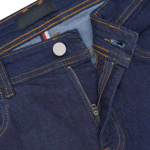 Pantalones vaqueros transpirables para hombre con logotipo personalizado 2025 último diseño invierno otoño verano primavera pantalones vaqueros lavados personalizados - Product Image 5