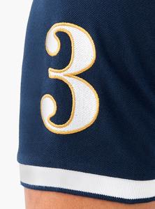 Camiseta Polo bordada de verano para hombre informal de negocios, camisa transpirable con solapa suelta de patrón sólido, Etiqueta Privada - Product Image 5