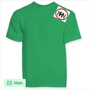 Camiseta Blanca Lisa de Algodón 100% Personalizable al por Mayor para Hombre, Impresión de Logotipo, Impresión en Serigrafía, Transpirable, Formal - Product Image 1