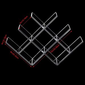 Espositore per Vini in Acrilico Trasparente a Forma di Molla, <span class=keywords><strong>Portabottiglie</strong></span> in Acrilico - Product Image 6