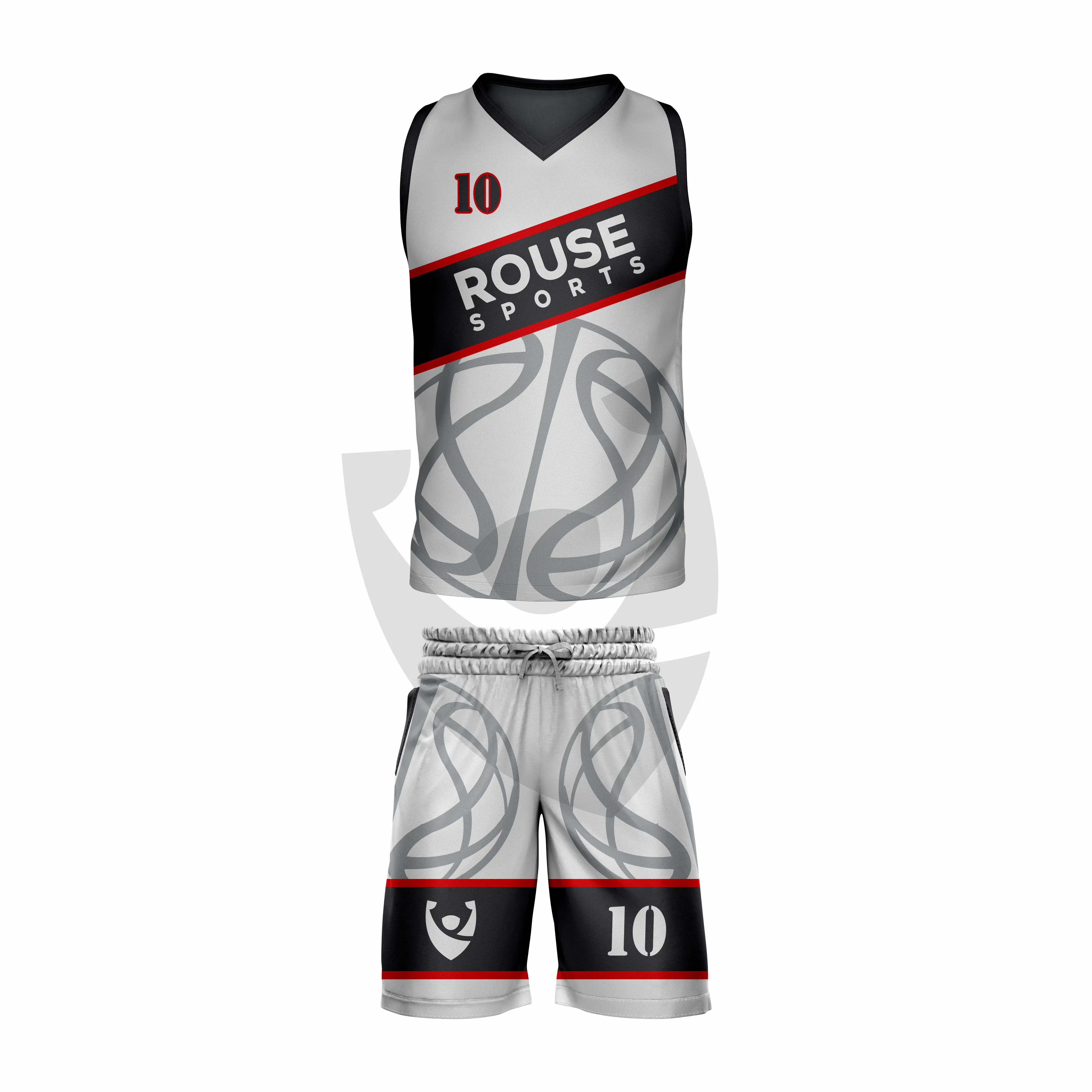2023 rouse thể thao chất lượng cao nhà máy nóng bán tùy chỉnh áo bóng rổ Nam Bộ thăng hoa in đồng phục bóng rổ