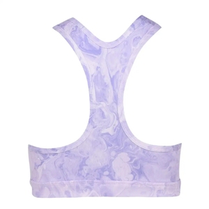 Soutien-gorge de sport pour femmes, à maintien élevé, dos nageur, design simple, séchage rapide, respirant, grandes tailles, personnalisable sur le devant, vente en gros - Product Image 3