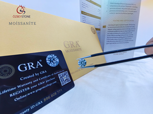 ห้องปฏิบัติการสร้างอัญมณีหลวมสีขาว รูปทรงเจ้าหญิง moissanite หลายขนาดสําหรับเครื่องประดับ ทําให้ความใส D สี VVS1 - Product Image 5