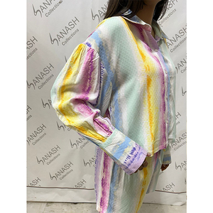 Fabricants de vêtements sur mesure, ensemble de cordon 100% viscose pour vêtements de tous les jours et de nuit, disponible en gros à prix de gros en provenance d'Inde - Product Image 1