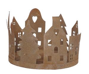 PORTAVELAS DE NAVIDAD ZINK CENTRALES DE MESA DECORATIVOS DE METAL PORTAVELAS DE NAVIDAD PARA LA DECORACIÓN DEL HOGAR - Product Image 3