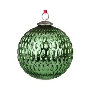 Bola de decoración navideña de Metal verde lujosa a precio de fábrica directo, árbol de Navidad decorativo colgante de alta calidad para el hogar, regalo de vacaciones - Product Image 6