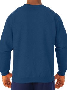 Blank Crew Neck Sweatshirt polaire basics sweat vintage basics Fleece mélangé 100% Cotton Blank tech Fleece - Product Image 3