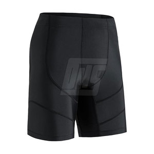 Shorts de compression pour hommes, coupe ajustée, tissu extensible, soutien musculaire, pour le fitness et l'exercice - Product Image 2