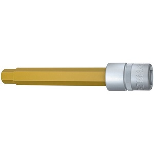 HAZET 986SL Llave de Tubo Hexagonal Interna de 1/2 Pulgada, Inserto de 12 mm de Diámetro, 140 mm de Longitud - Product Image 1