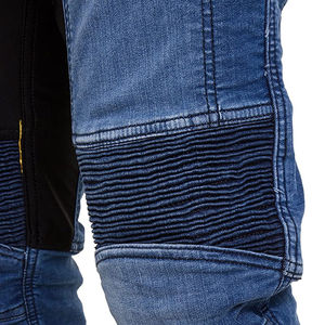 Vente en gros 2025 Homme Jean Respirant Hommes Dernière Conception Denim Jeans Pantalon Skinny Jeans Moto Denim Pantalon Bas Prix Service OEM - Product Image 4