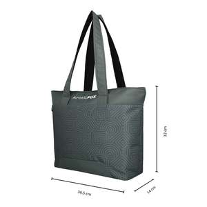 Bolso tote para portátil Arctic Fox Lattice para mujer (Sea Spray) - Product Image 5