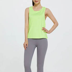 Camisetas sin mangas para mujer al por mayor, personalizadas para gimnasio, estilo veraniego con tu propio logo - Product Image 2