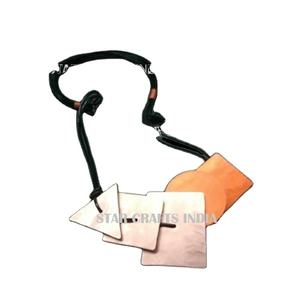 สร้อยคอโลหะชาติพันธุ์ใหม่ดั้งเดิมเครื่องประดับที่ไม่ซ้ำกันราชสถานสร้อยคอเงินออกซิไดซ์เครื่องประดับเงินชาติพันธุ์จี้สร้อยคอโลหะ - Product Image 1