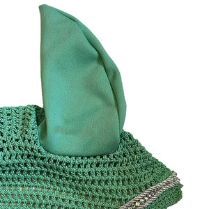 2024 Bonnet d'oreille de Protection d'équitation en maille souple de haute qualité sur mesure pour chevaux Bonnet d'oreille de contrôle de cheval - Product Image 5