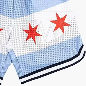 Ropa deportiva, pantalones cortos de baloncesto de práctica, embalaje personalizado, pantalones cortos de baloncesto de entrenamiento Reversible para Niños Jóvenes - Product Image 6