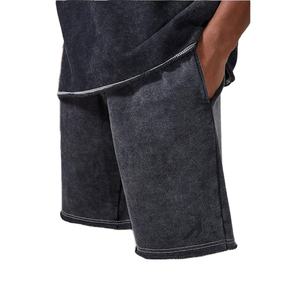 Nouveau design 2026 – Short de sport pour homme délavé à l'acide, tendance, vente en gros, prix d'usine, best-seller - Product Image 1