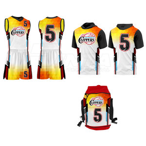 Nouvelle arrivée uniforme de basket-ball meilleure vente uniforme de basket-ball de conception personnalisée - Product Image 1
