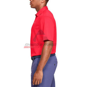 OEM personalizado de los hombres de golf para la camisa de punto de secado rápido transpirable de manga corta al por mayor 2025 - Product Image 4