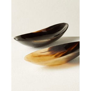 Bol en corne de buffle fait main avec support de créateur parfait pour la décoration de mariage de vaisselle de restaurant et le mélange de nourriture - Product Image 6