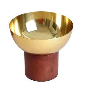 Plato de Servir Redondo de Metal Chapado en Oro, de Lujo y Personalizado, Recién Lanzado, Tazón para Chocolate, Tazón Decorativo para Fiestas, Gran Venta - Product Image 6