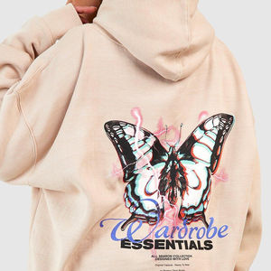 Nuevas sudaderas con capucha de gran tamaño en blanco de gran venta para mujer 100% Material de algodón transpirable Impresión de logotipo personalizado - Product Image 6