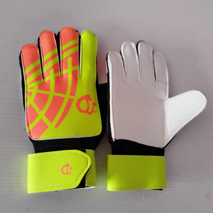 Gants de gardien de but en cuir de haute qualité professionnels, respirants, légers, protection complète des doigts - Product Image 3