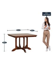 Table à manger pliante de luxe légère en bois massif, design moderne pour la maison, l'hôtel, la salle à manger, la cuisine, le salon et l'extérieur