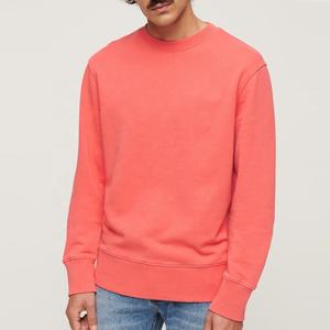 Casual Streetwear Sweatshirt Acid Wash Vintage Hip Hop Crewneck <b>Top</b> Pullover With Long Sleeves for Winter Solid Pattern Outfit - Product Image 2