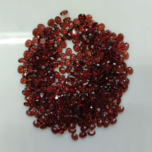 Granate Rojo Natural de 5x4 mm, Corte Ovalado, Piedra Preciosa Suelta de la Mejor Calidad para Joyería, Gemas de Montaña Roja de Origen - Product Image 5
