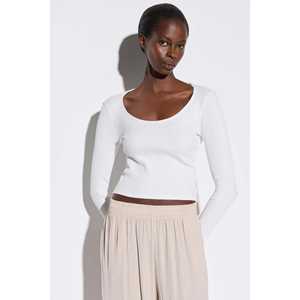 Blusa Larga con Textura Acanalada - Product Image 3