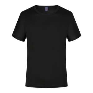 Camiseta básica de secado rápido de poliéster 100% barata de 5 oz, camiseta de manga corta con cuello redondo, Camiseta con estampado de sublimación personalizado para hombres - Product Image 4