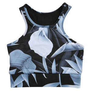 Soutien-gorge de sport pour femme grande taille, léger, sans couture, respirant, séchage rapide, maintien élevé, imprimé par transfert thermique, personnalisé OEM - Product Image 4