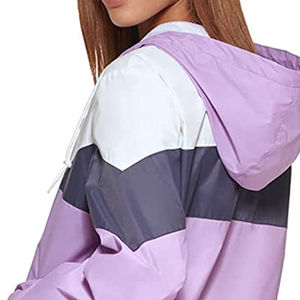 Dernière conception personnalisée manteau coupe-vent coupe normale veste coupe-vent décontractée service OEM veste coupe-vent pour femmes à vendre personnalisé - Product Image 4