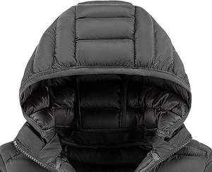Men's Classic Comfortable <b>Waterproof</b> Windproof Breathable Hooded Eco-Friendly <b>Winter</b> Puffer <b>Jacket</b> Heated Pocket Customizable - Product Image 2